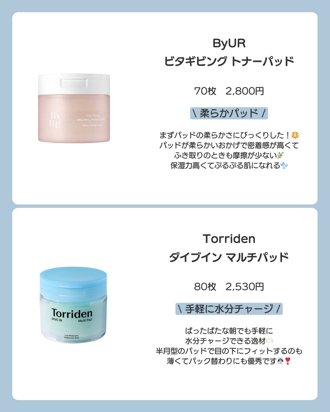 ゼロ毛穴パッド 2.0/MEDICUBE/トナーパッドを使ったクチコミ（2枚目）