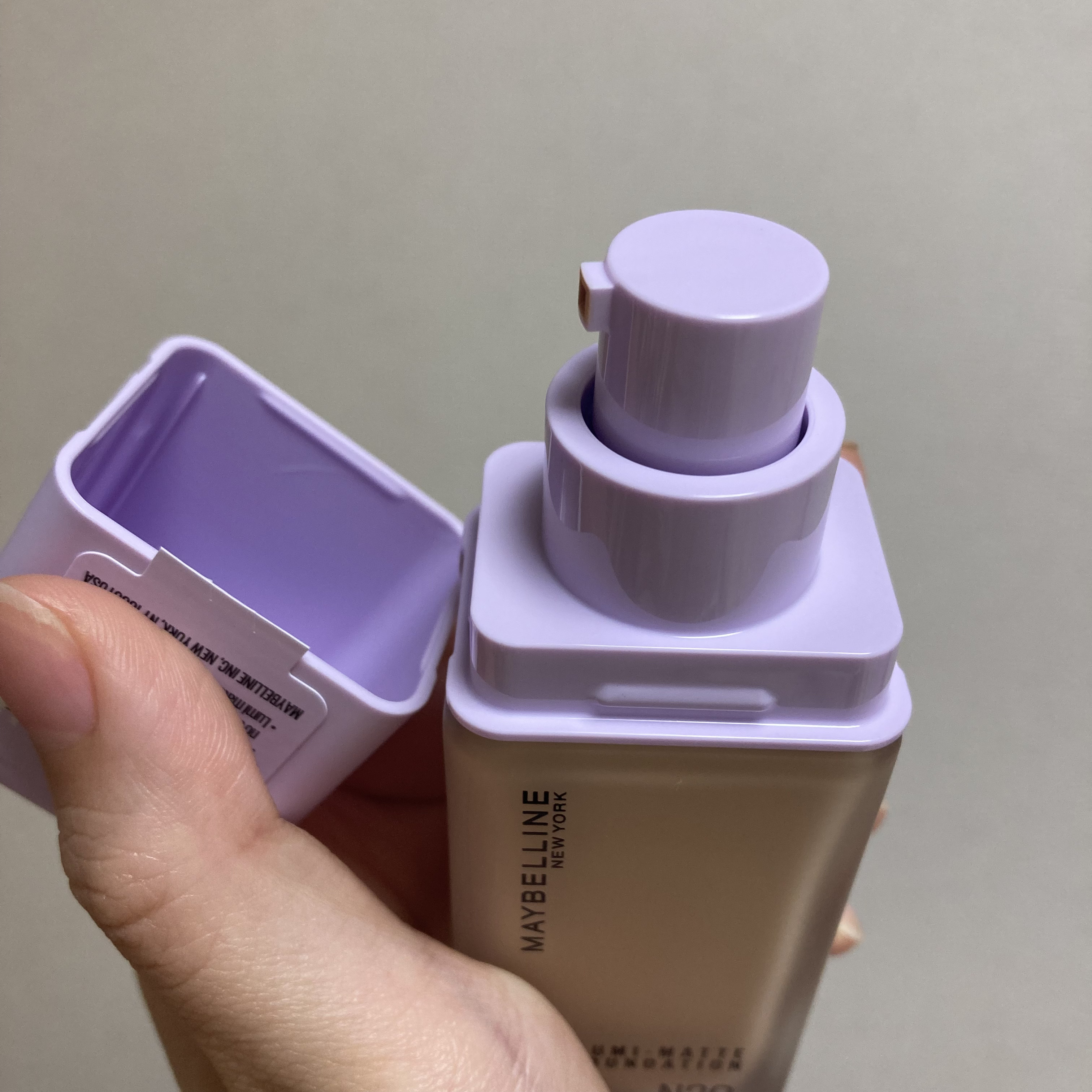 SPステイ ルミマット リキッド ファンデーション/MAYBELLINE NEW YORK/リキッドファンデーションを使ったクチコミ（3枚目）