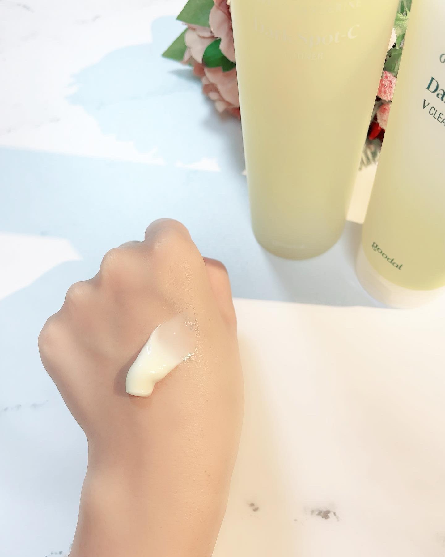 Vクレンジングフォーム/goodal/洗顔フォームを使ったクチコミ（2枚目）