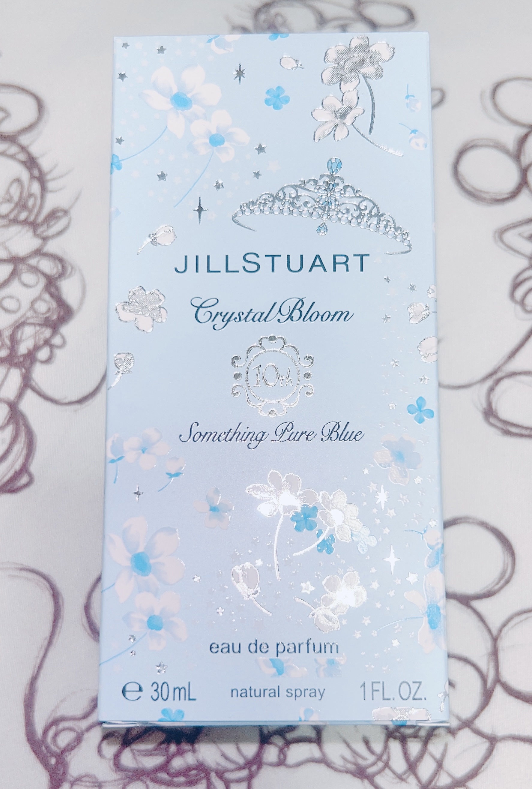 ジルスチュアート クリスタルブルーム サムシングピュアブルー  オードパルファン/JILL STUART/香水(レディース)を使ったクチコミ（2枚目）