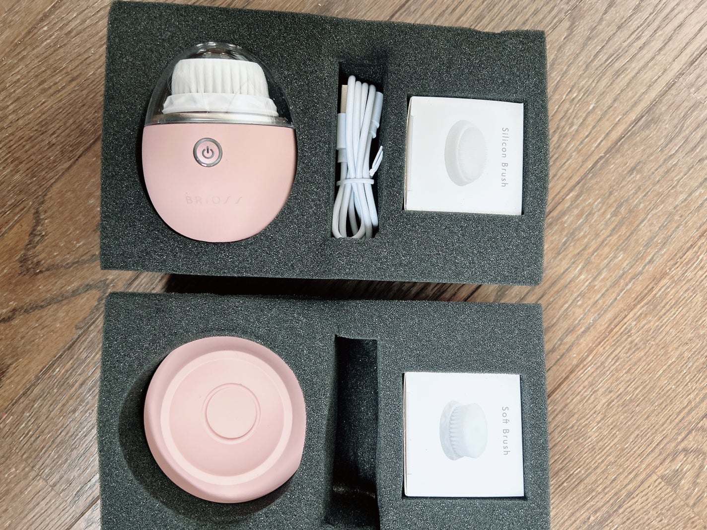 クリアクレンズブラシ/BRiOSS(ブリオス)/美顔器・マッサージを使ったクチコミ(5枚目)