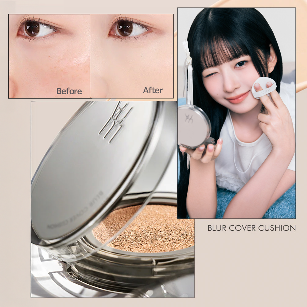 ブラーカバークッション/LUNA/クッションファンデーションを使ったクチコミ(2枚目)