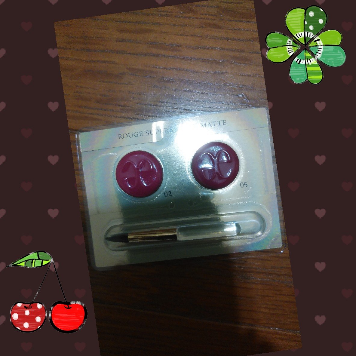 ルージュ シュペルブ セミマット 02/Elégance/口紅を使ったクチコミ（1枚目）