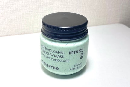スーパーヴォルカニック ポア クレイマスク クールミントチョコレート/innisfree/洗い流すパック・マスクを使ったクチコミ(2枚目)