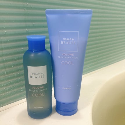 スカルプD ボーテ スカルプシャンプー/トリートメントパック ボリューム クール/アンファー(スカルプD)/市販シャンプーを使ったクチコミ(4枚目)