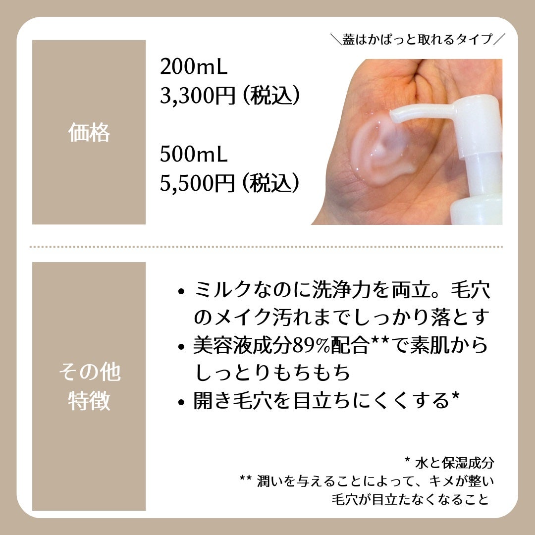 トリートメント クレンジング ミルク/COVERMARK/ミルククレンジングを使ったクチコミ(2枚目)