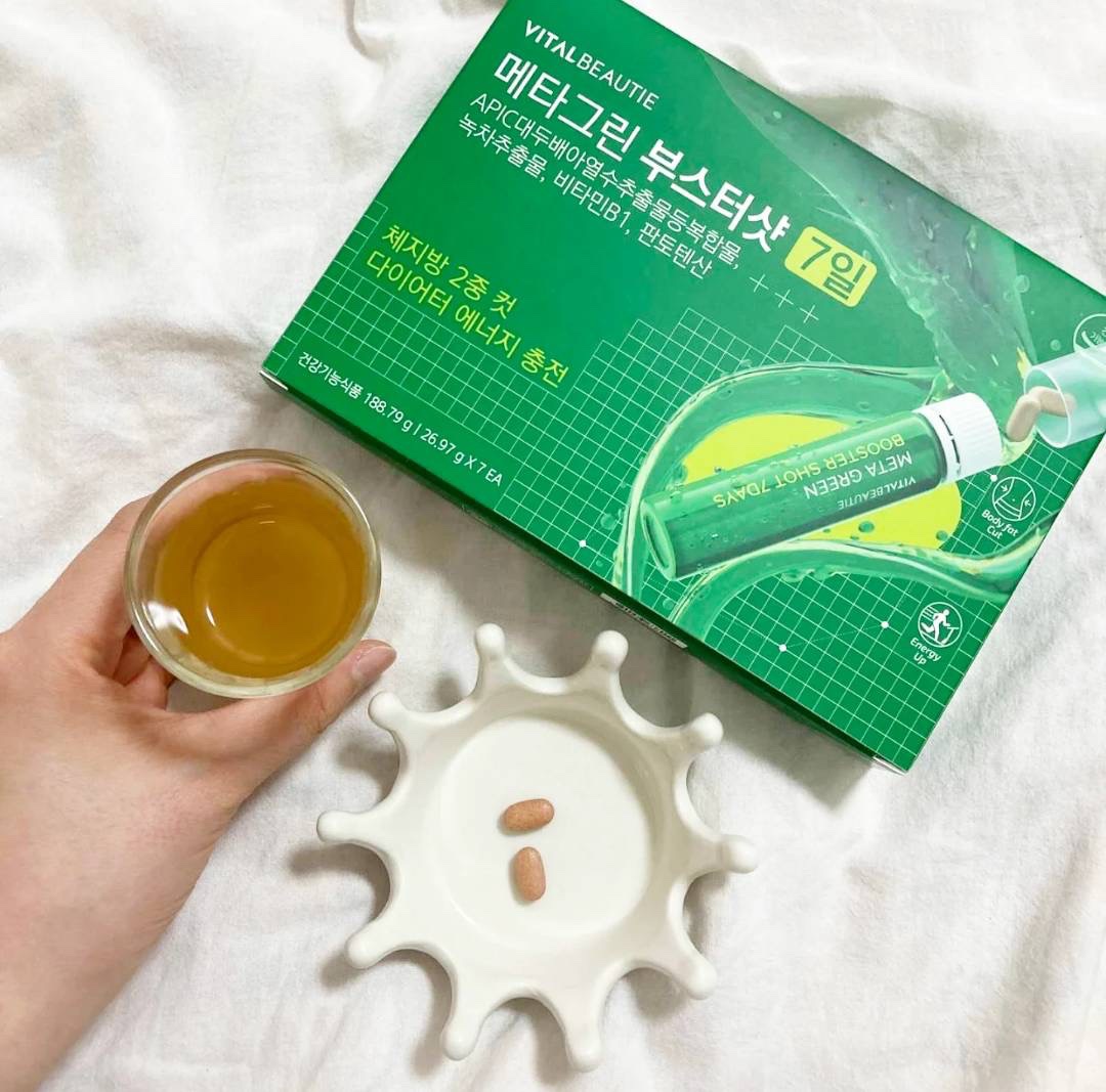 メタグリーンブースターショット/VITALBEAUTIE/健康サプリメントを使ったクチコミ（3枚目）