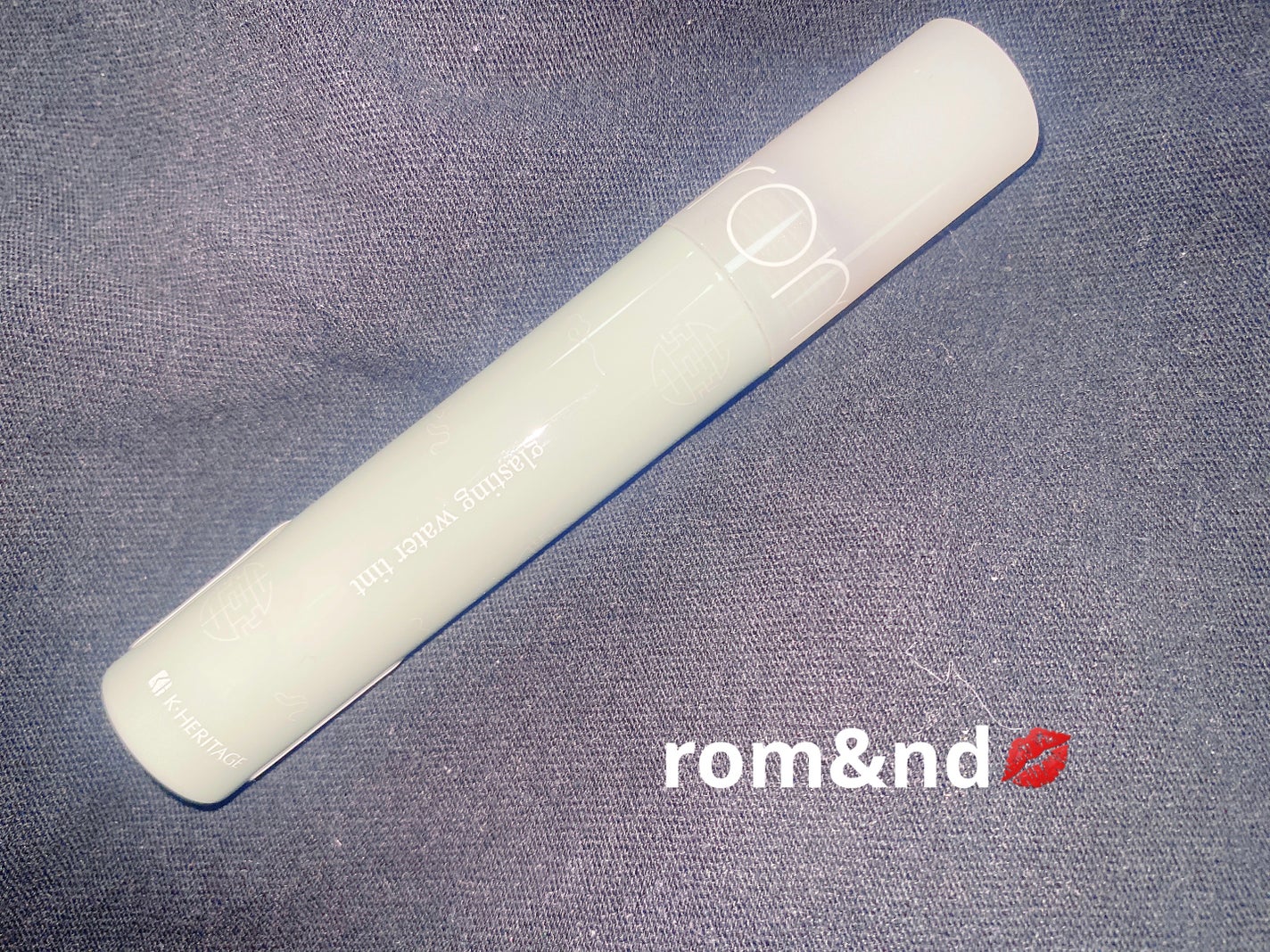 グラスティングウォーターティント 韓服エディション/rom&nd/リップティントを使ったクチコミ(1枚目)