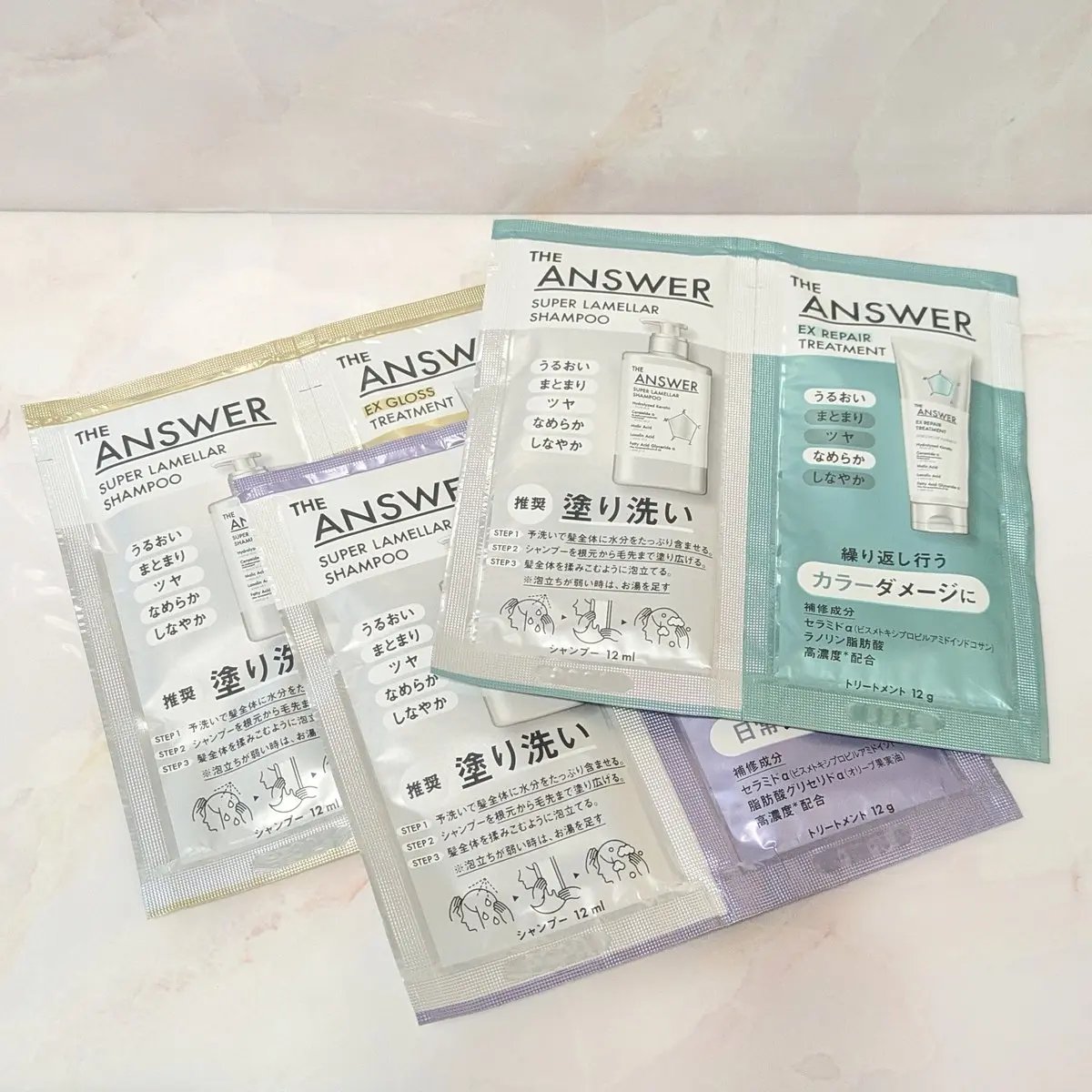 THE ANSWER EXグロストリートメント FOR HEAD DAMAGE/THE ANSWER/洗い流すヘアトリートメントを使ったクチコミ（1枚目）