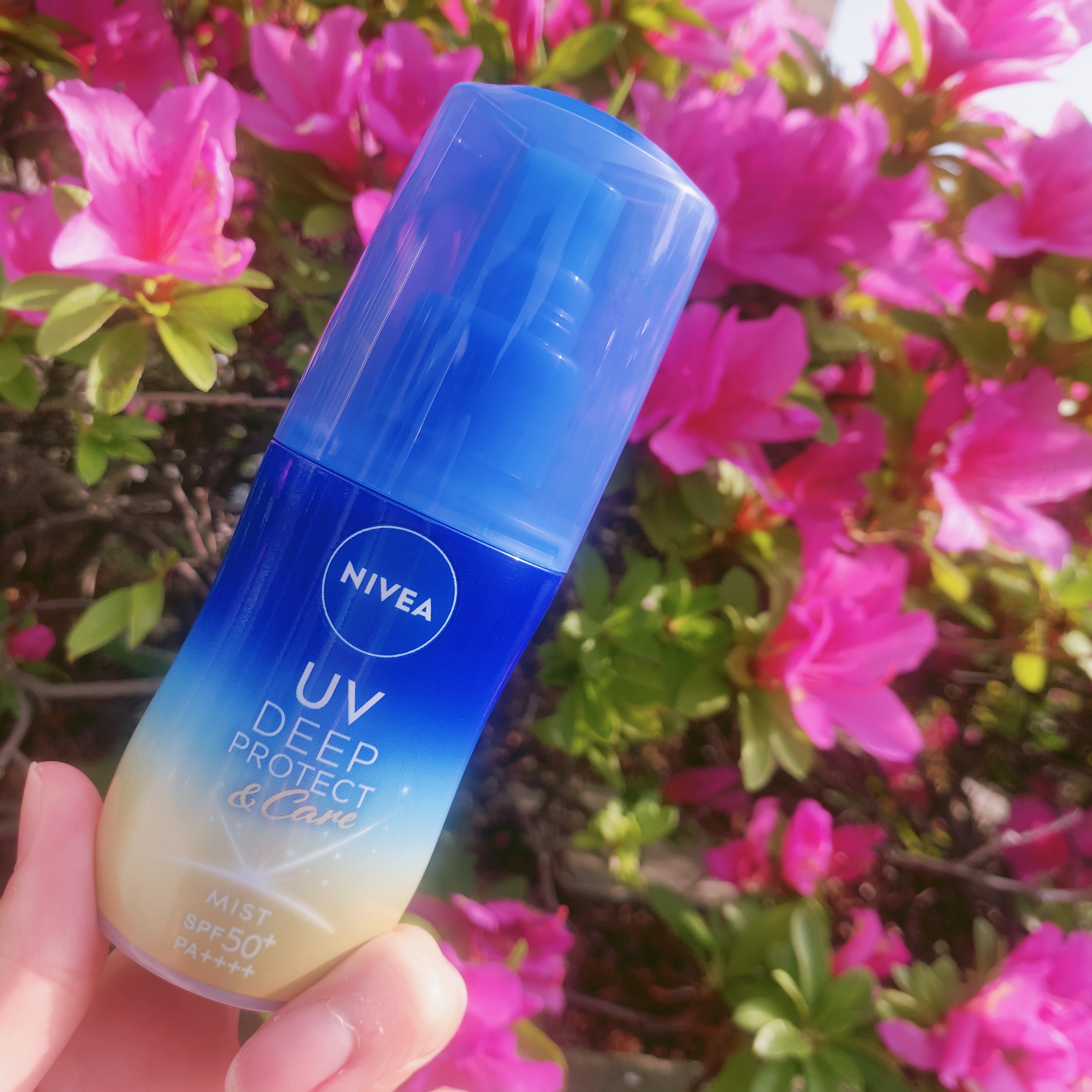 ニベアUV ディーププロテクト＆ケア ミルクミスト/ニベア/日焼け止めミスト・スプレーを使ったクチコミ（1枚目）