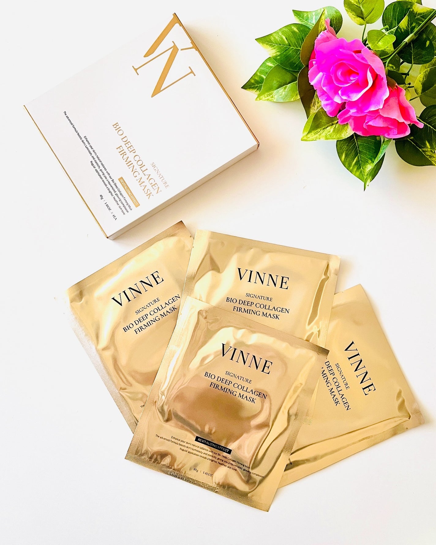 シグニチャーバイオディープコラーゲンファーミングマスク/VINNE /シートマスク・パックを使ったクチコミ(1枚目)