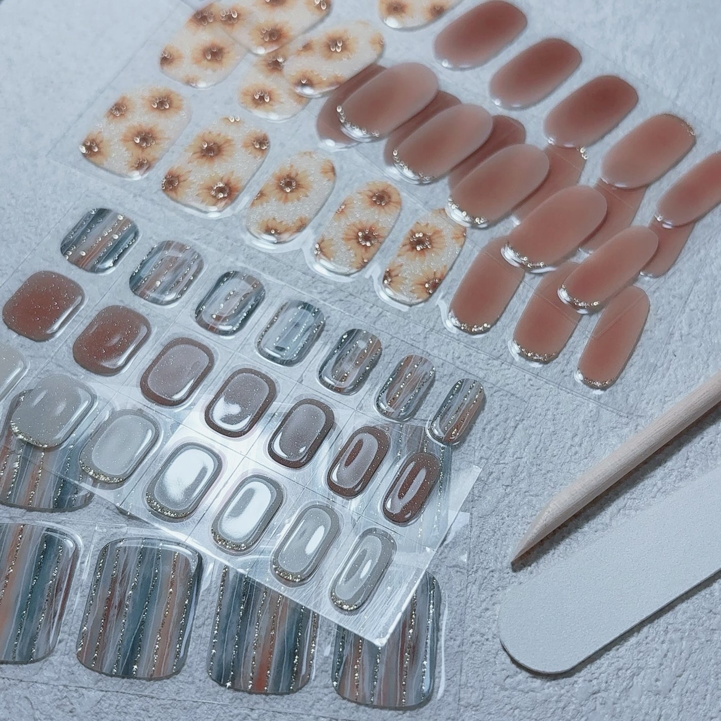 ジェルミーペタリー/ジェルミーワン/ネイルシールを使ったクチコミ(8枚目)