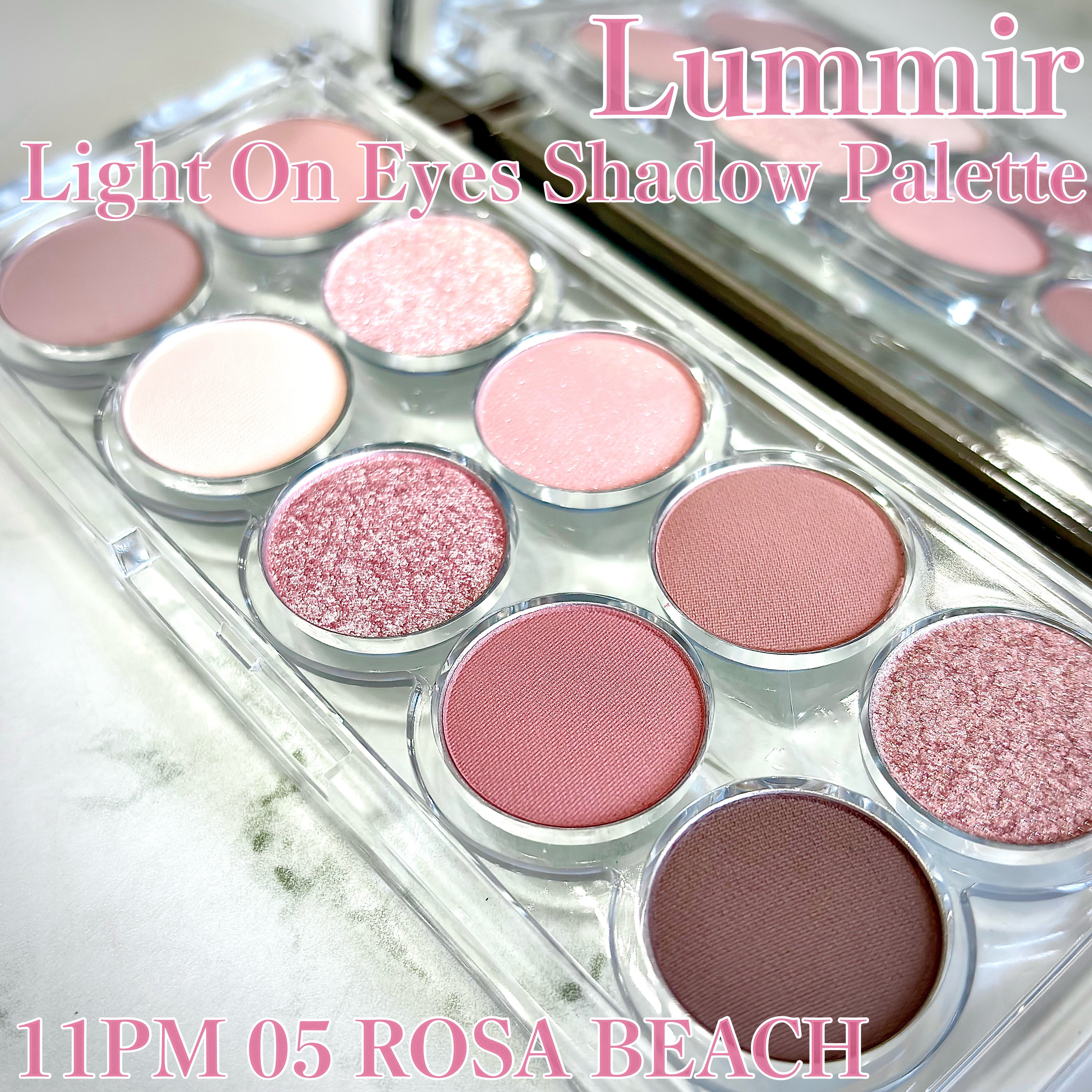 ライトオンアイズシャドウパレット/ルミル/アイシャドウパレットを使ったクチコミ（1枚目）