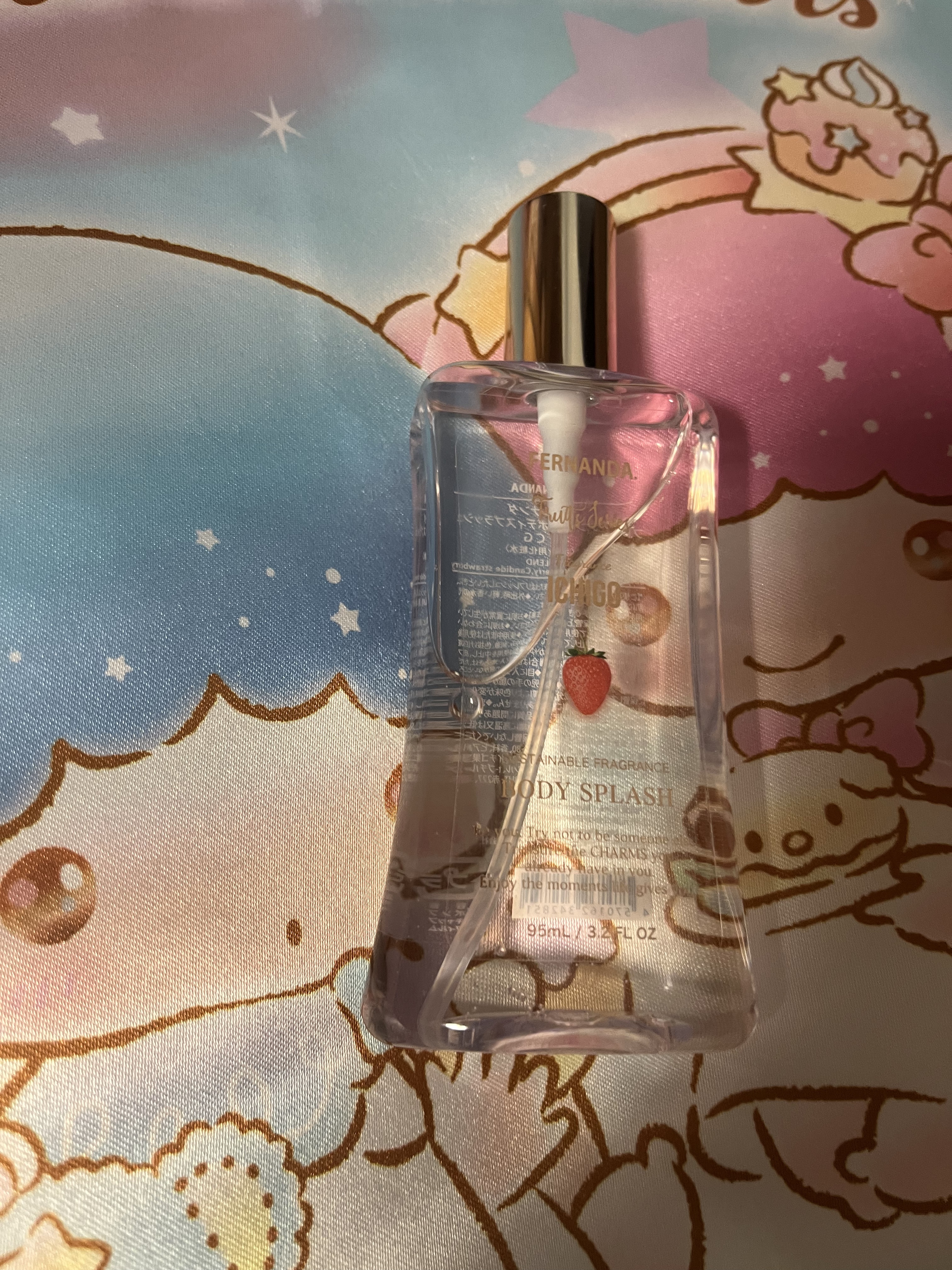 フレグランスボディスプラッシュ（イチゴ）/フェルナンダ/香水(レディース)を使ったクチコミ（1枚目）