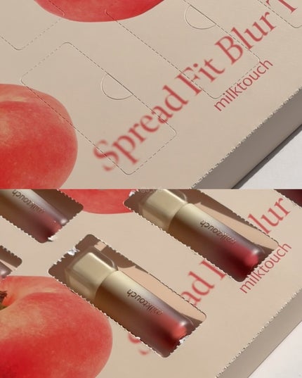 スプレッドフィットブラーティント/Milk Touch/リップティントを使ったクチコミ(7枚目)