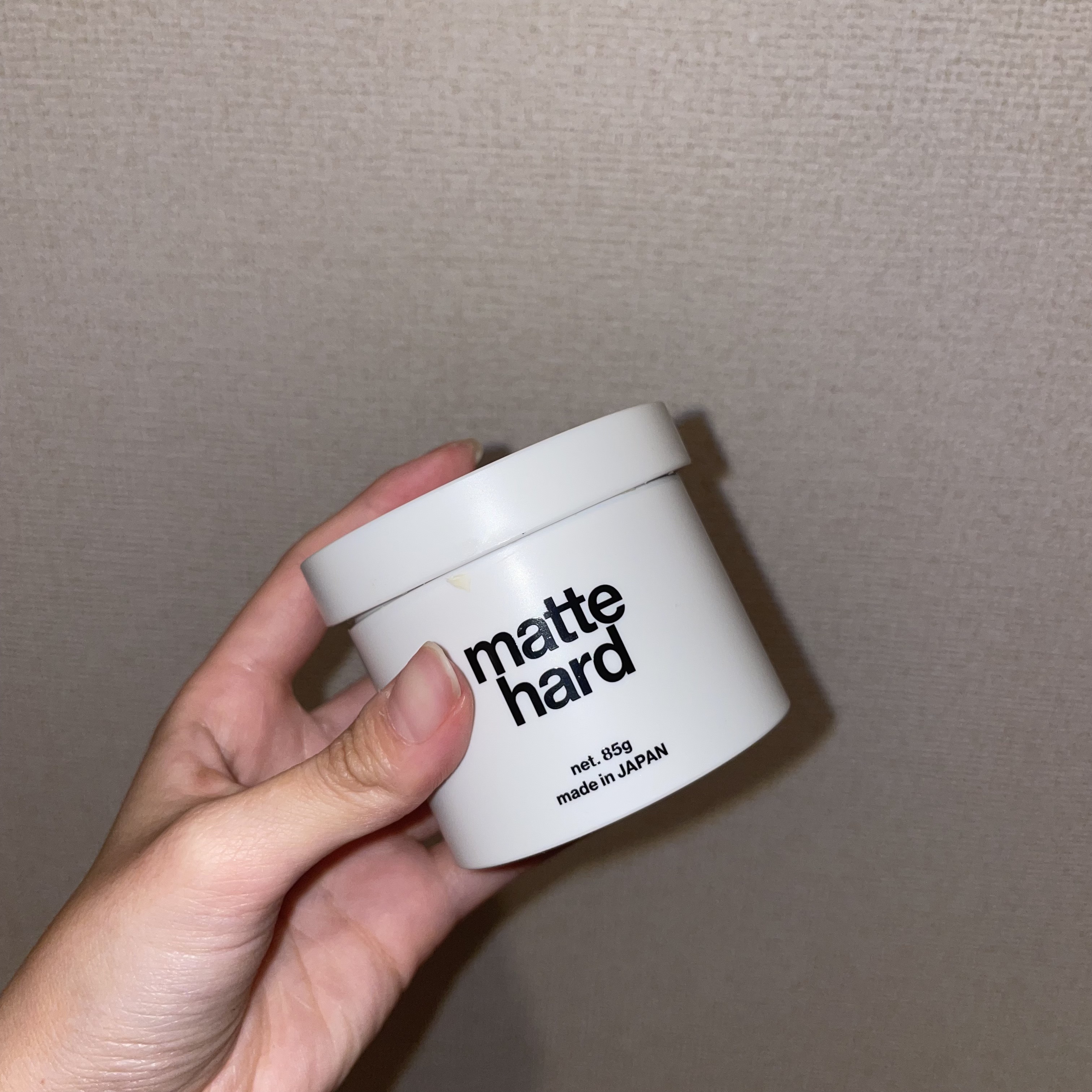 マットハードワックス/リップスヘアー/ヘアワックス・クリームを使ったクチコミ（1枚目）