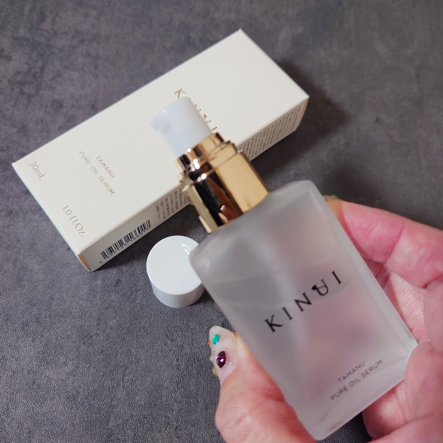KINUI タマヌピュアオイルセラム/KINUI/美容液を使ったクチコミ（2枚目）