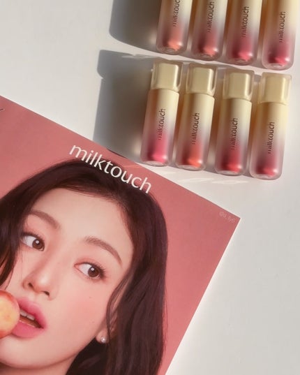 スプレッドフィットブラーティント/Milk Touch/リップティントを使ったクチコミ(6枚目)