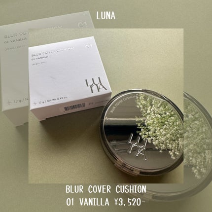 ブラーカバークッション/LUNA/クッションファンデーションを使ったクチコミ(6枚目)