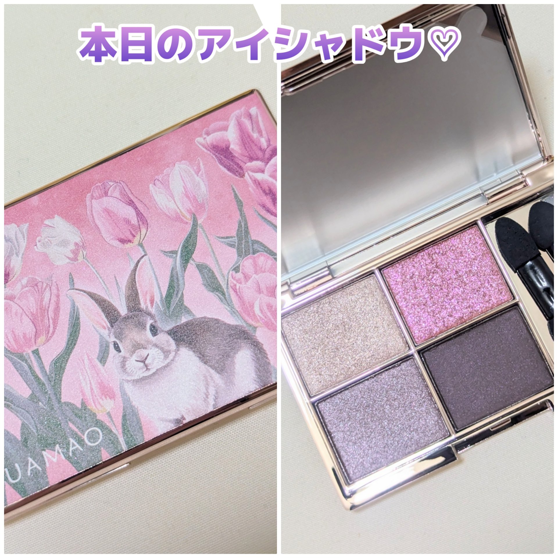 HUAMAO/SHOBIDO/アイシャドウパレットを使ったクチコミ（1枚目）