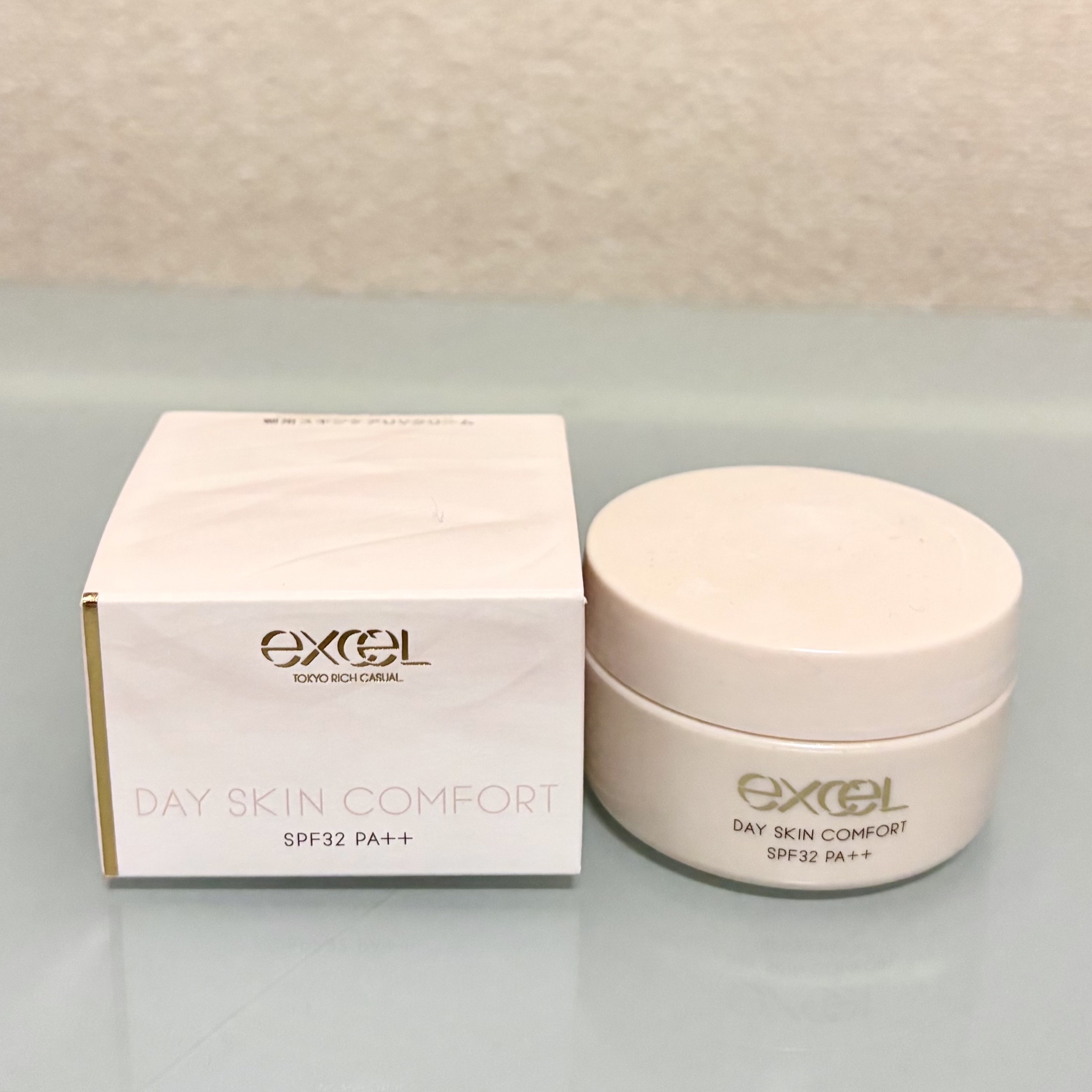 デイスキンコンフォート/excel/フェイスクリームを使ったクチコミ（1枚目）