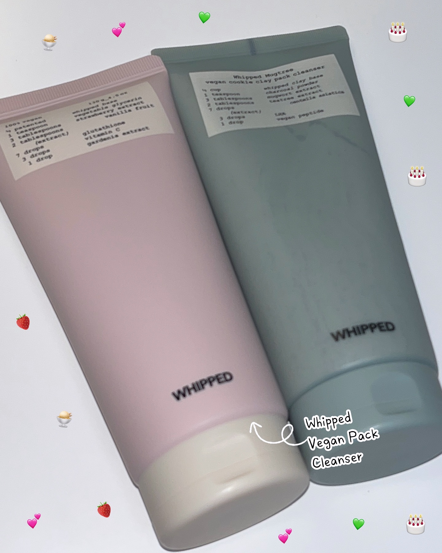 ヴィーガンパッククレンザーチューブ/WHIPPED/洗顔フォームを使ったクチコミ（1枚目）