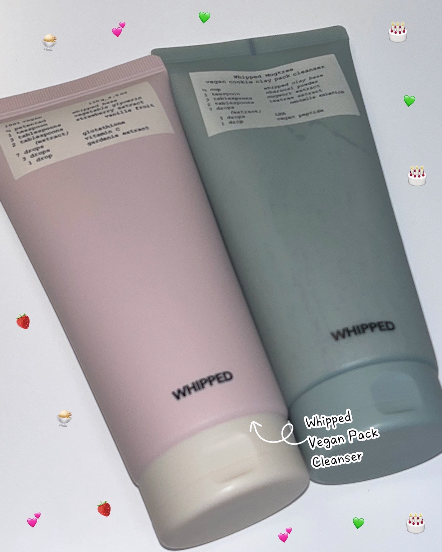 ヴィーガンパッククレンザーチューブ/WHIPPED/洗顔フォームを使ったクチコミ(1枚目)