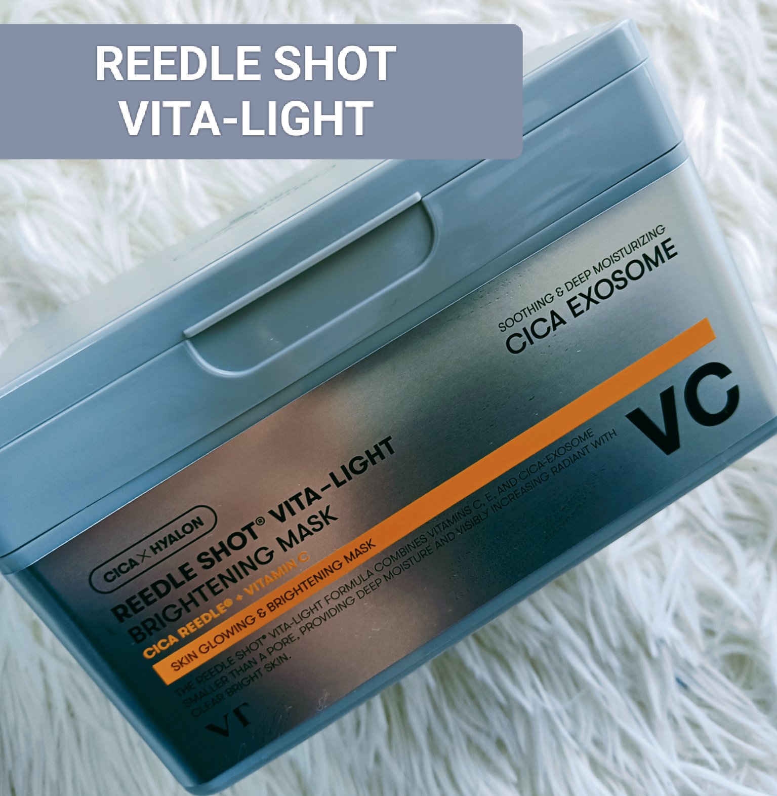 リードルショットビタライトブライトニングマスク/VT/シートマスク・パックを使ったクチコミ（1枚目）