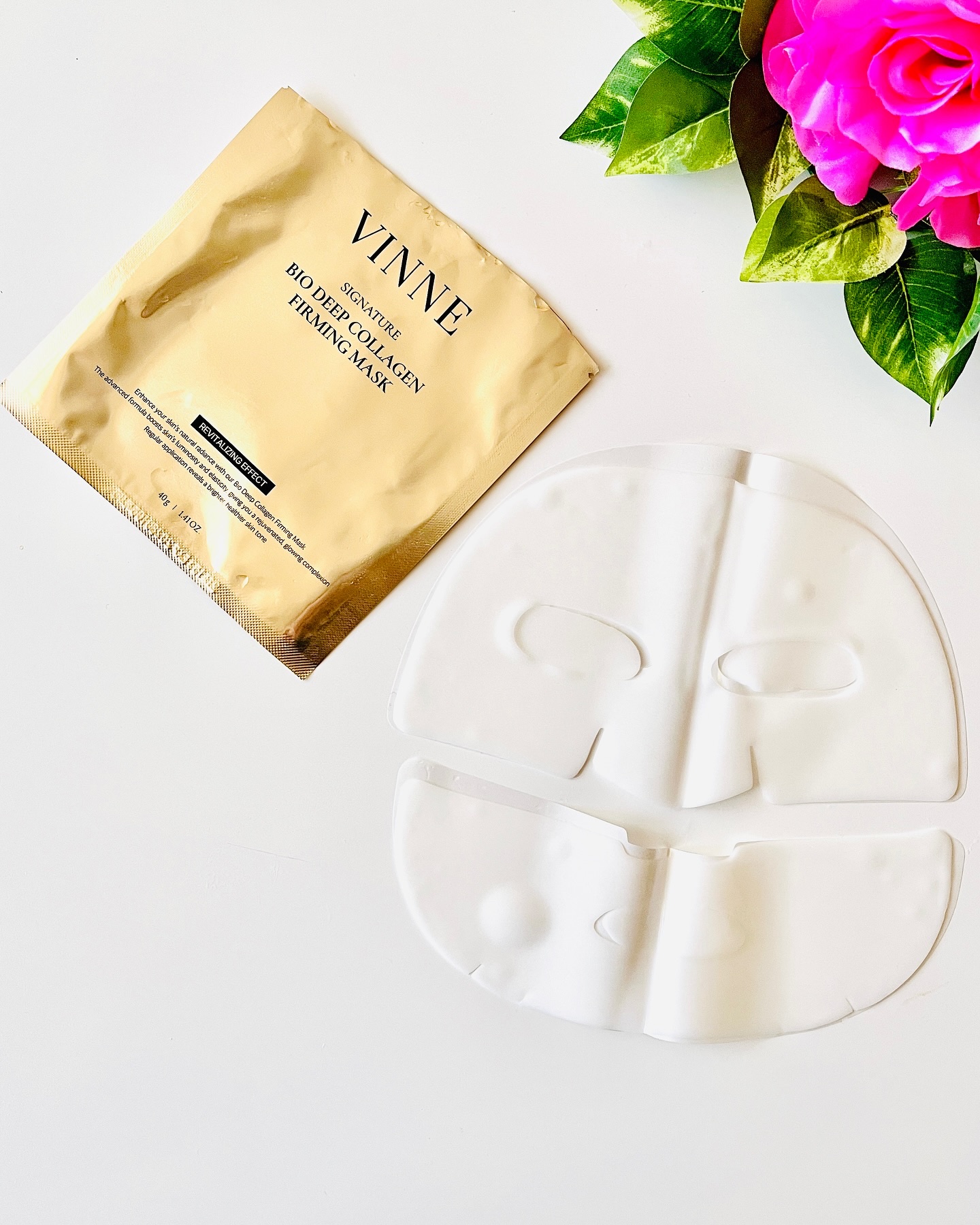 シグニチャーバイオディープコラーゲンファーミングマスク/VINNE /シートマスク・パックを使ったクチコミ（3枚目）