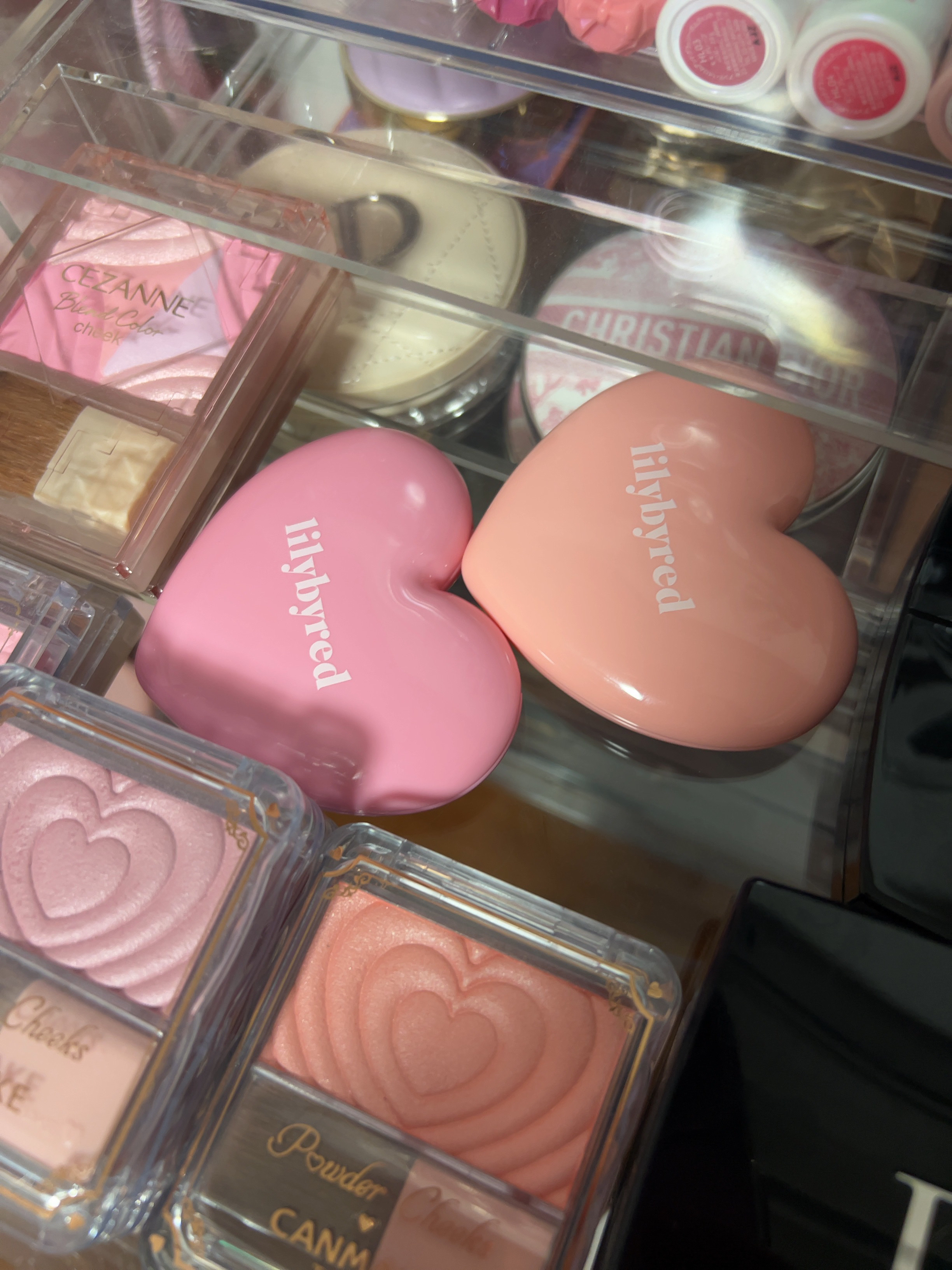 ラヴ ビーム チークバーム/lilybyred/ジェル・クリームチークを使ったクチコミ（3枚目）