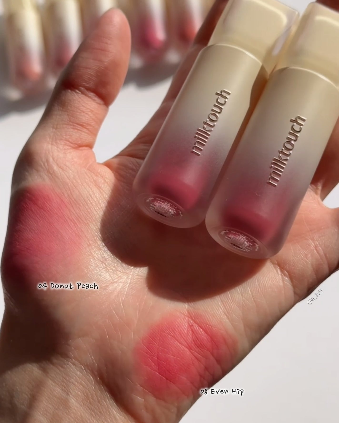 スプレッドフィットブラーティント/Milk Touch/リップティントを使ったクチコミ(5枚目)