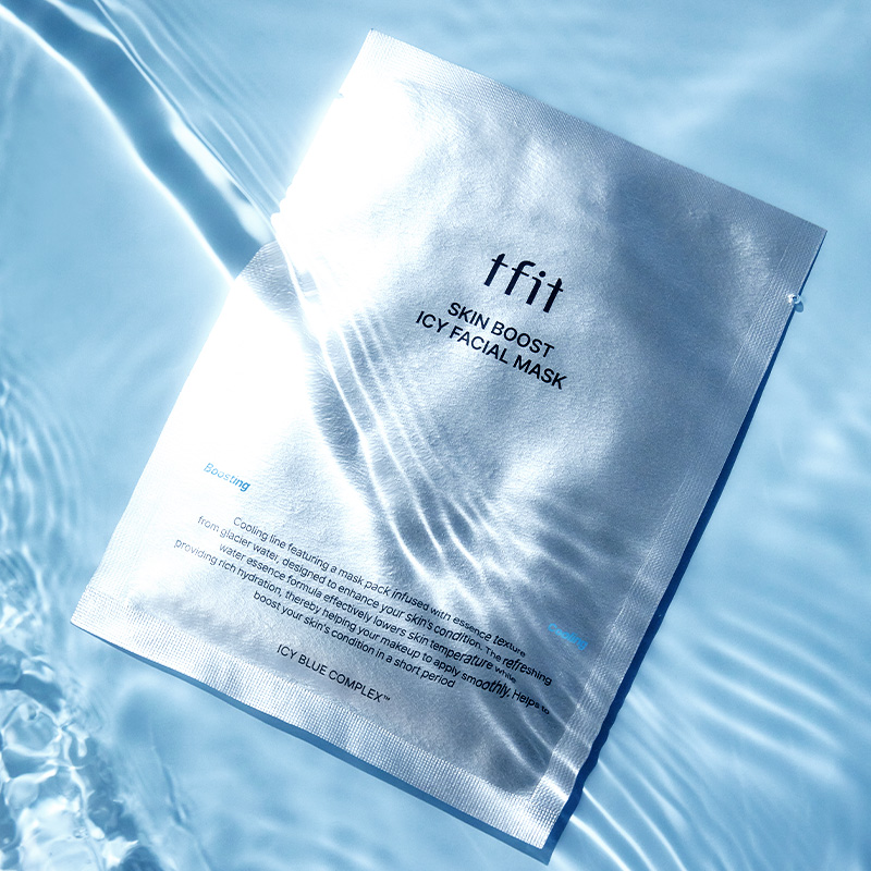 スキンブースターアイシーフェイシャルマスク/TFIT/シートマスク・パックを使ったクチコミ（2枚目）