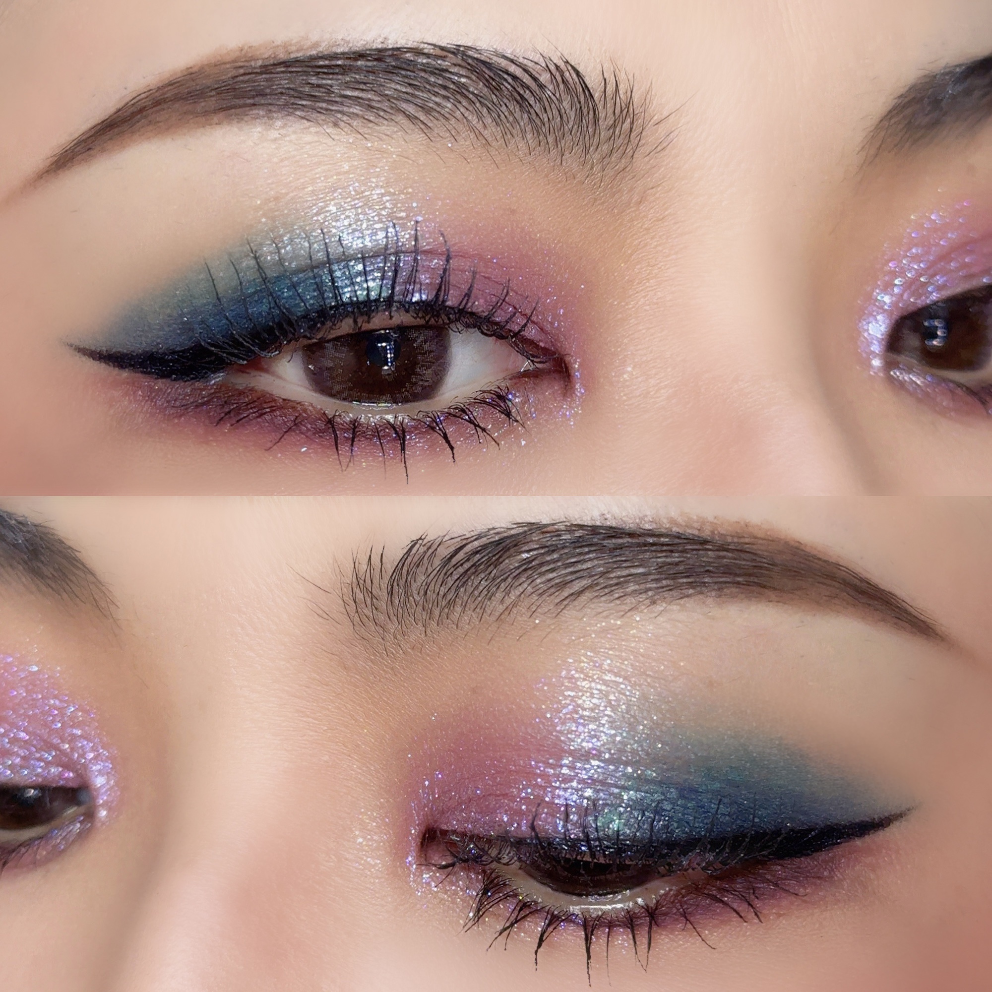 牡丹鏤月浮雕  百鳥朝鳳/花西子/アイシャドウパレットを使ったクチコミ（2枚目）