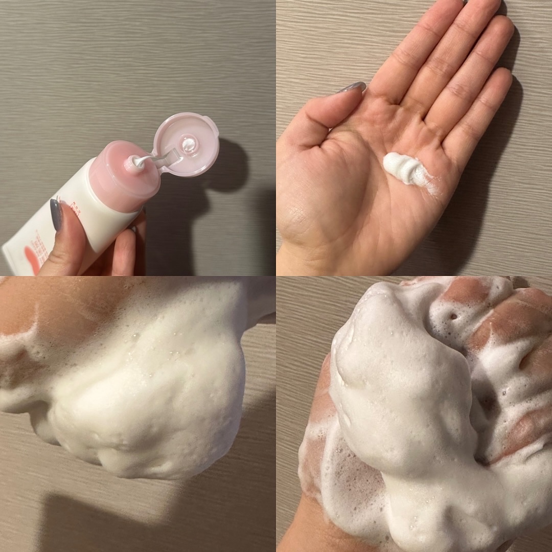 うるおい洗顔/カウブランド無添加/洗顔フォームを使ったクチコミ（2枚目）