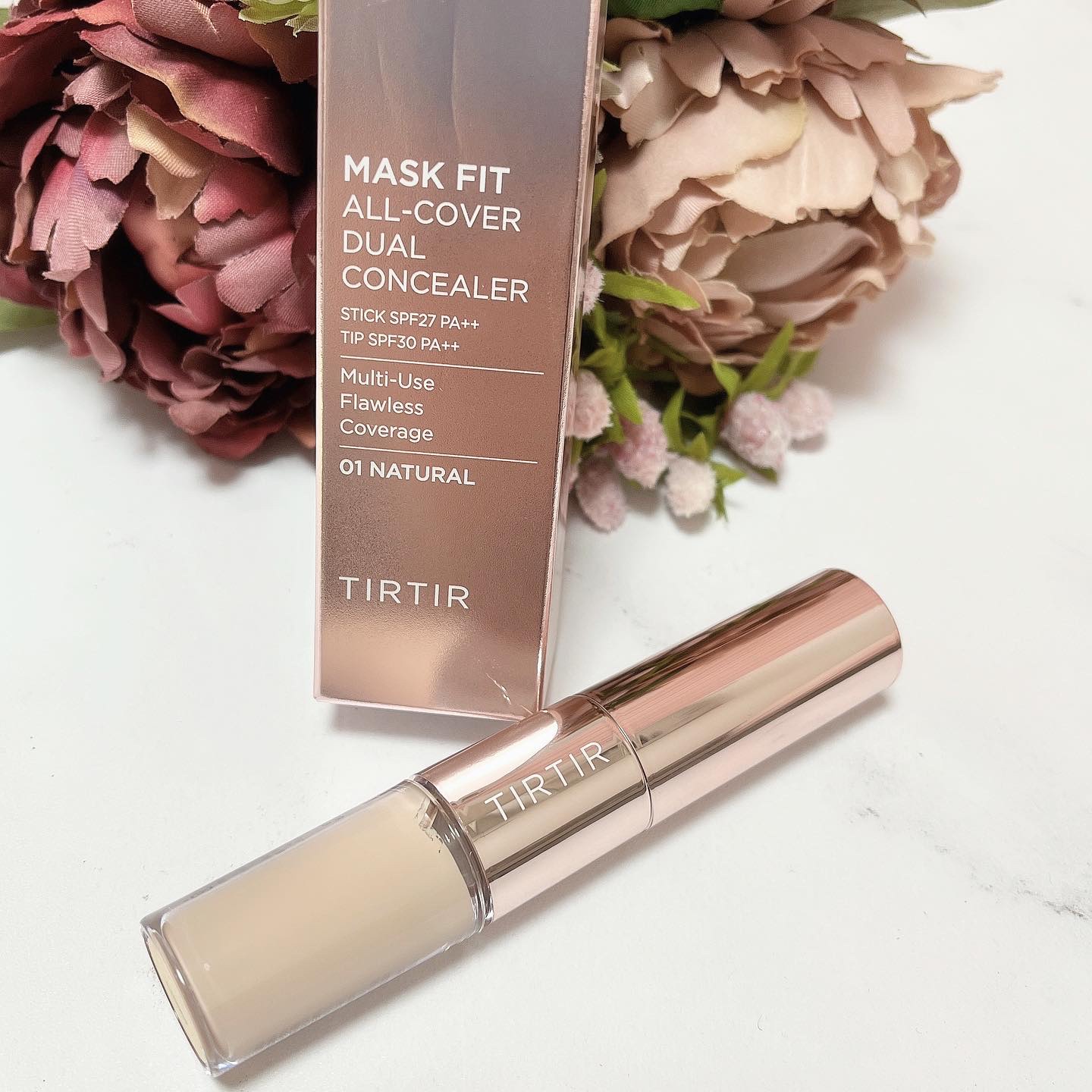マスクフィットオールカバーデュアルコンシーラー/TIRTIR(ティルティル)/コンシーラーを使ったクチコミ（1枚目）
