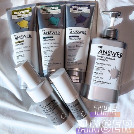 THE ANSWER EXケア&コート オイル/THE ANSWER/ヘアオイルを使ったクチコミ(1枚目)