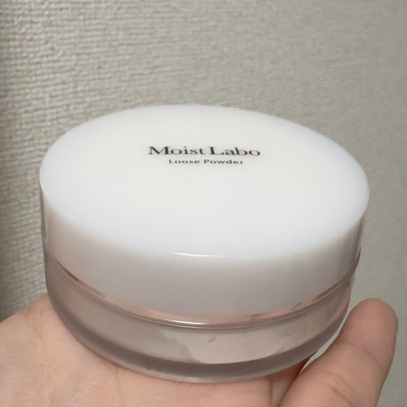 ルースパウダー＜テカリ防止タイプ＞/Moist Labo/ルースパウダーを使ったクチコミ（1枚目）