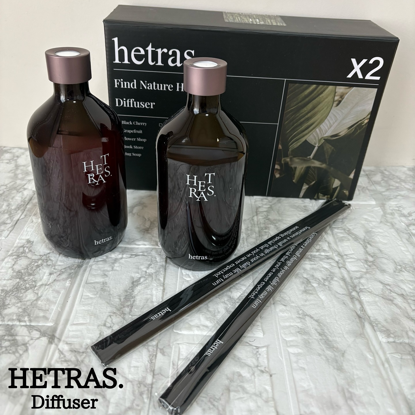 プレミアムディフューザー/hetras/ルームフレグランスを使ったクチコミ（1枚目）