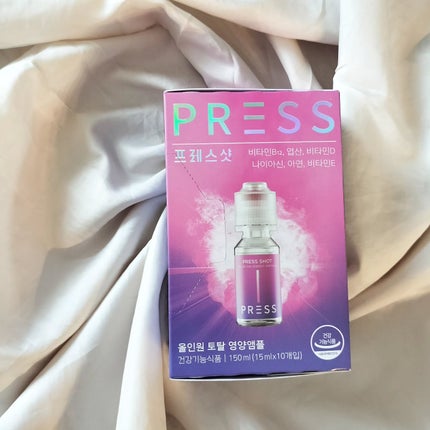 PRESS SHOT/PRESS SHOT/美容サプリメントを使ったクチコミ(1枚目)