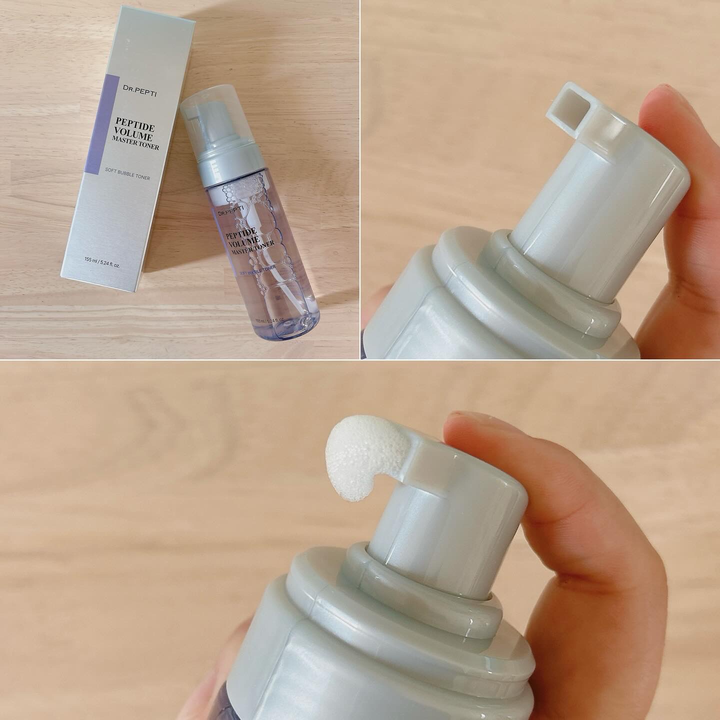 ペプチドスピキュールポアソリューションセラム/DR.PEPTI/美容液を使ったクチコミ（2枚目）