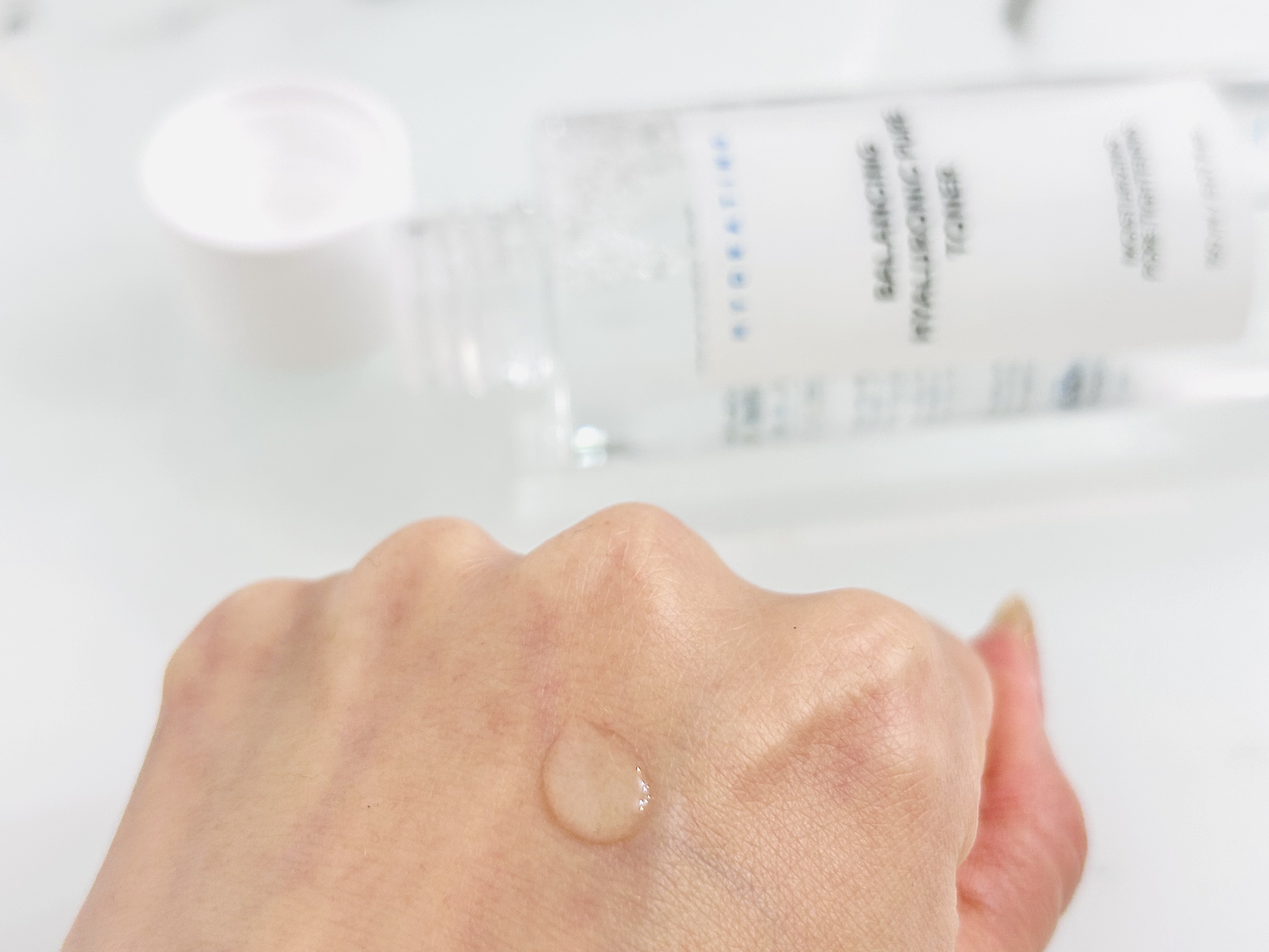 バランシング ヒアルロニック ピュア トナー/Roume/化粧水を使ったクチコミ（2枚目）