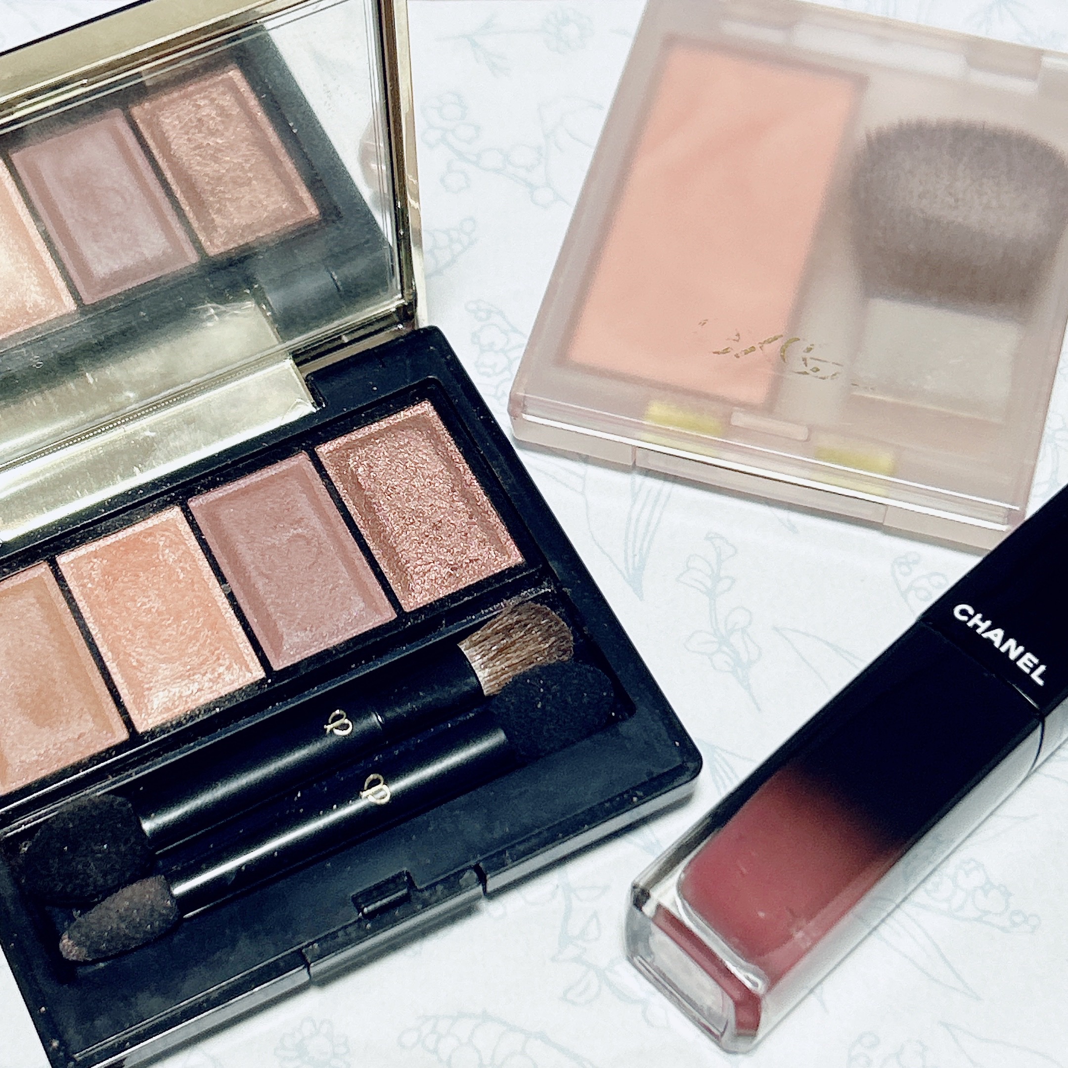 オンブルクルールクアドリn/クレ・ド・ポー ボーテ/アイシャドウパレットを使ったクチコミ（1枚目）