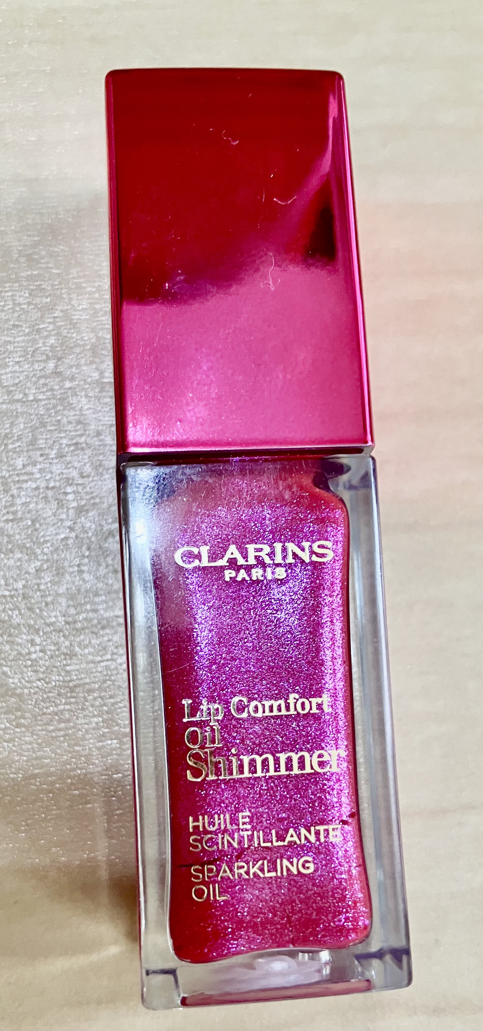 リップコンフォートオイル/CLARINS/リップグロスを使ったクチコミ（2枚目）