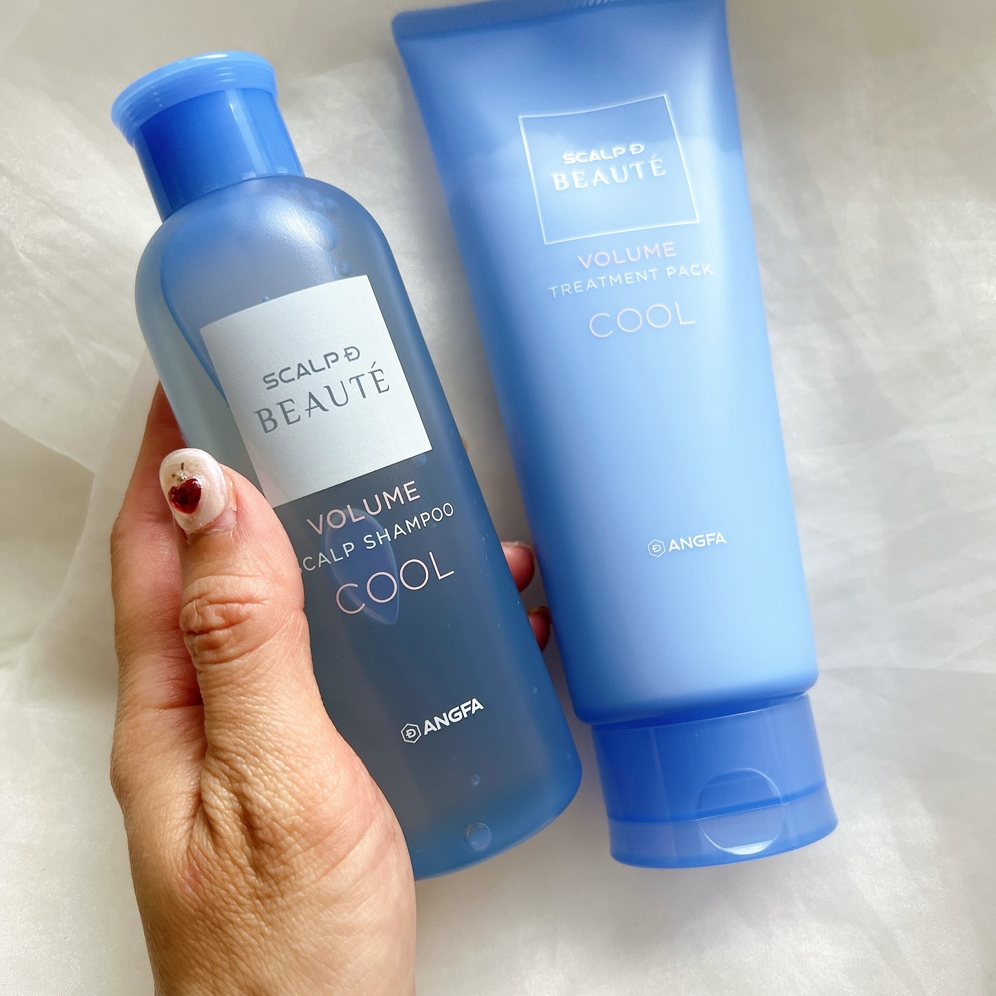 スカルプD ボーテ　スカルプシャンプー／トリートメントパック ボリューム クール/アンファー(スカルプD)/市販シャンプーを使ったクチコミ（2枚目）