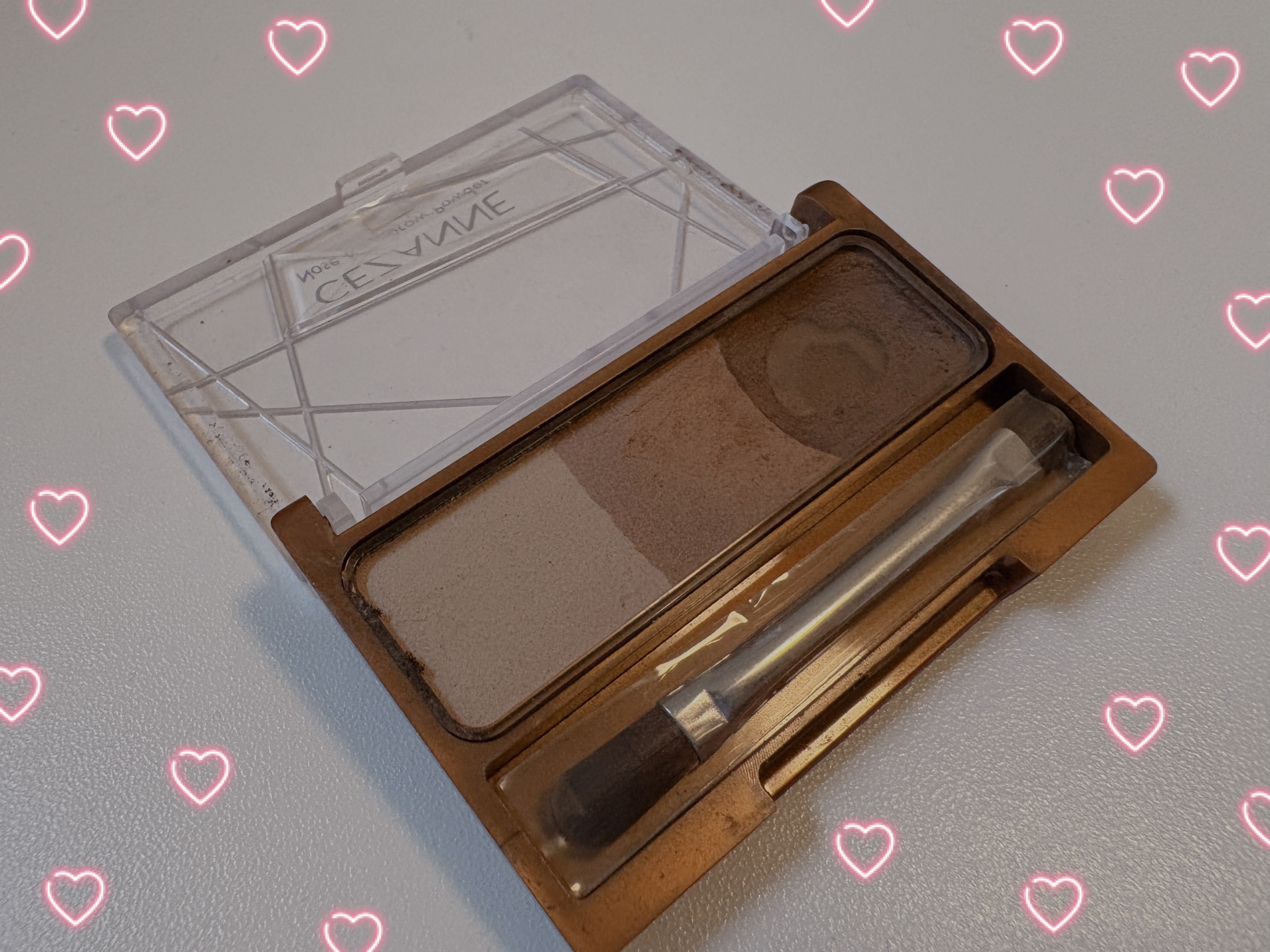 ノーズ＆アイブロウパウダー/CEZANNE/パウダーアイブロウを使ったクチコミ（1枚目）