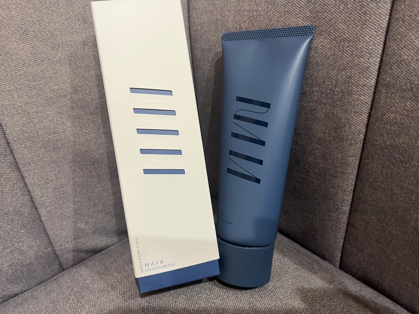 菊炭&酒粕配合 洗顔フォーム/NAIA/洗顔フォームを使ったクチコミ(1枚目)