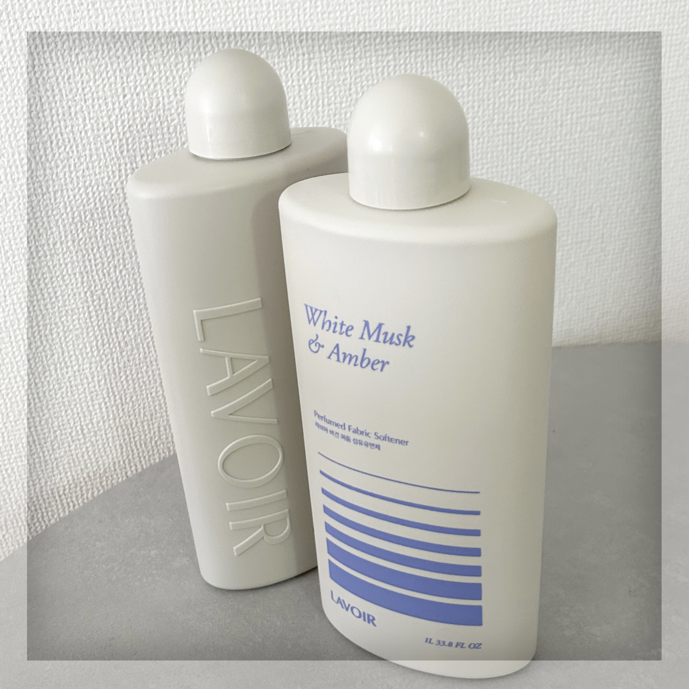 パフュームヴィーガン柔軟剤 ホワイトムスク＆アンバー/LAVOIR/柔軟剤を使ったクチコミ（2枚目）