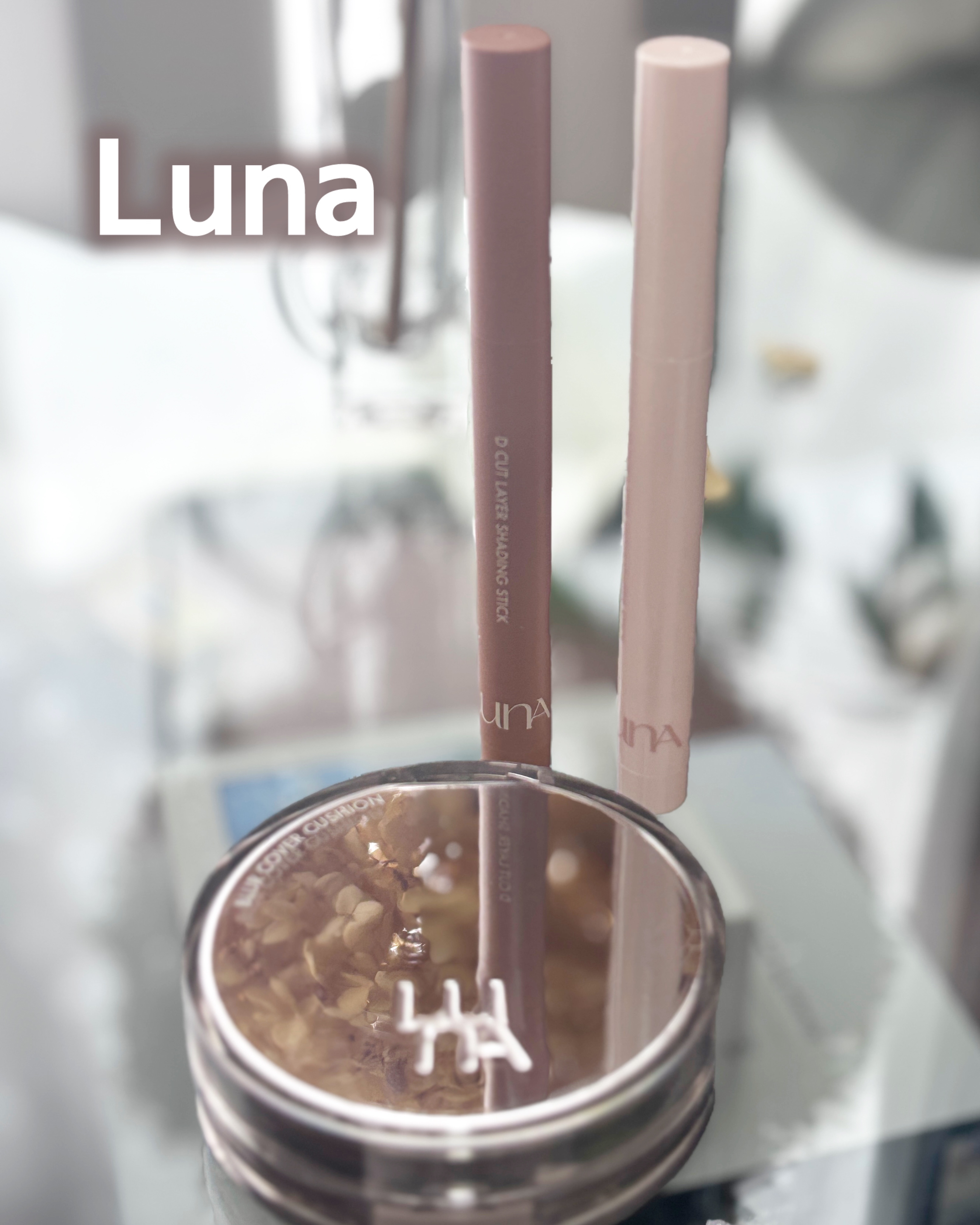 ブラーカバークッション/LUNA/クッションファンデーションを使ったクチコミ（1枚目）