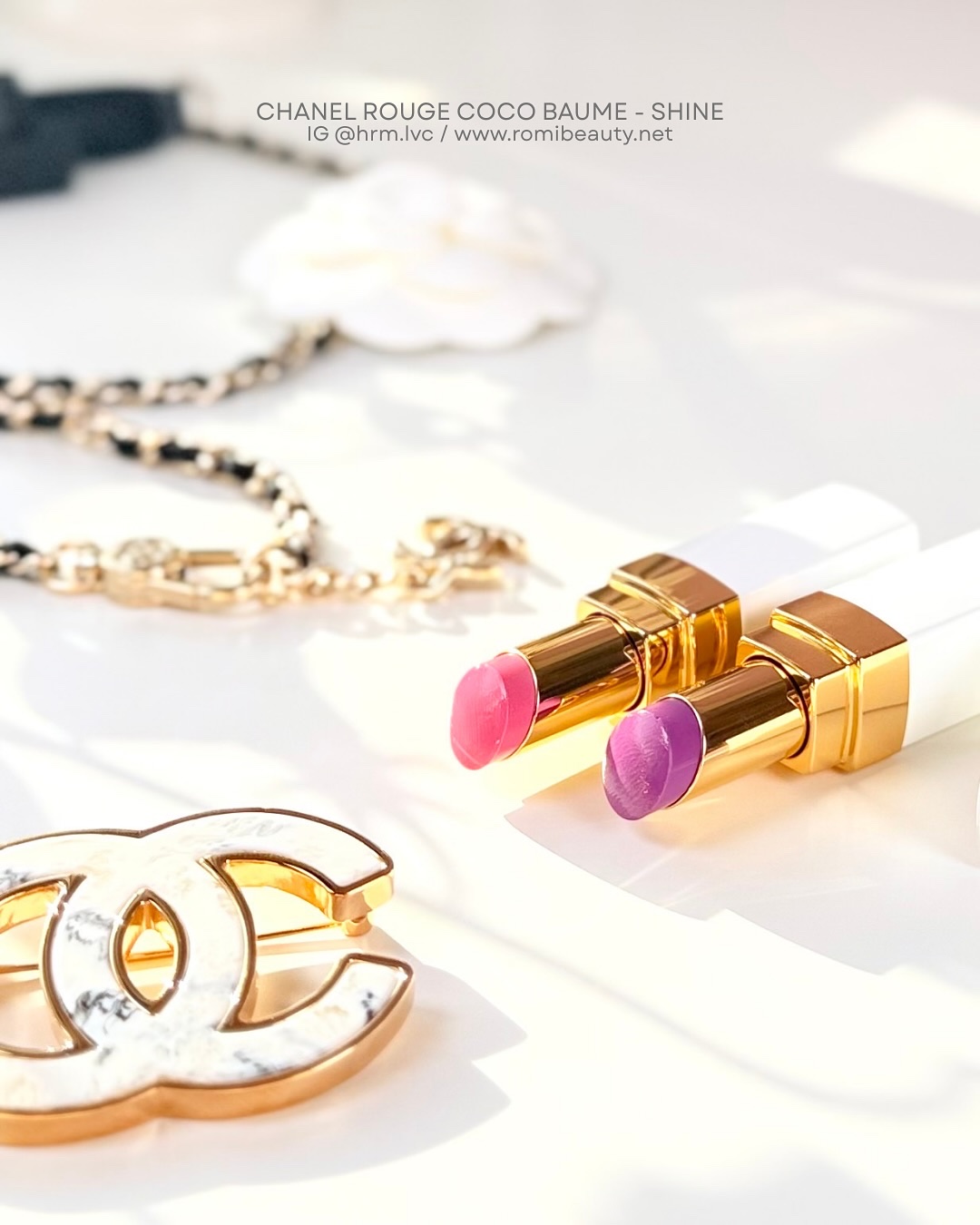 ルージュココボームシャイン/CHANEL/リップクリームを使ったクチコミ（1枚目）