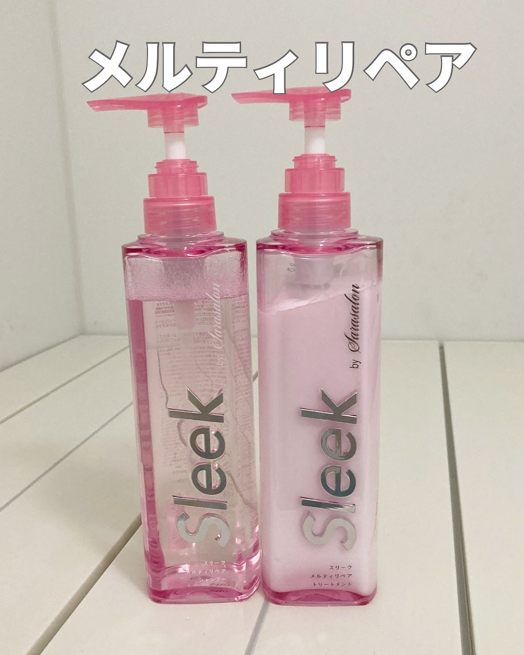 スリークバイサラサロン メルティリペア シャンプー/トリートメント/スリーク by サラサロン/市販シャンプーを使ったクチコミ(2枚目)